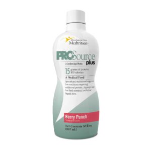 Etiqueta frontal de ProSource Plus Berry Punch