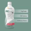 Etiqueta lateral de Medtrition ProSource Plus Berry Punch