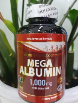 Version 1.0.0 Mega Albúmina 1000mg HNH USA paquete de 2 suplemento proteico