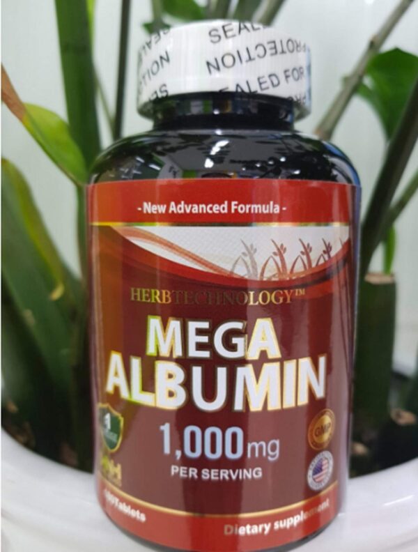 Version 1.0.0 Mega Albúmina 1000mg HNH USA paquete de 2 suplemento proteico