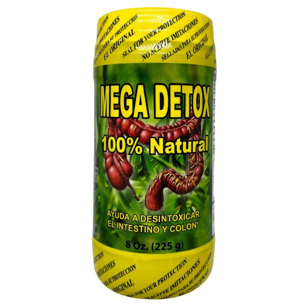 mega detox suplemento natural detoxificación bienestar general
