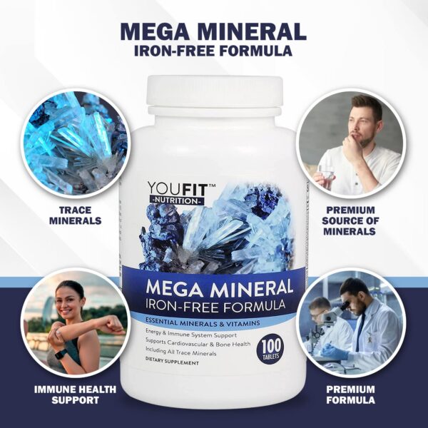 Frasco Mega Minerals YouFit Nutrition