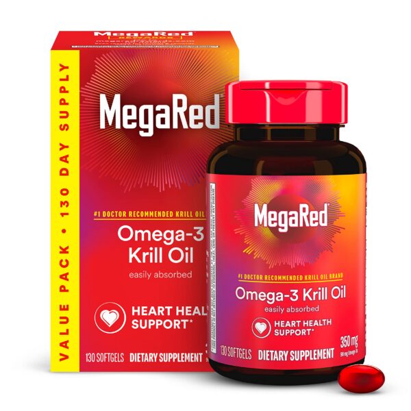 MegaRed frasco de aceite de krill