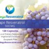 Etiqueta frontal de Mega Resveratrol