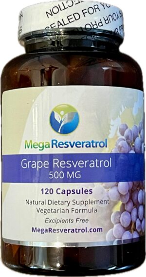 Version 1.0.0 Frente de Mega Resveratrol con piel de uva roja
