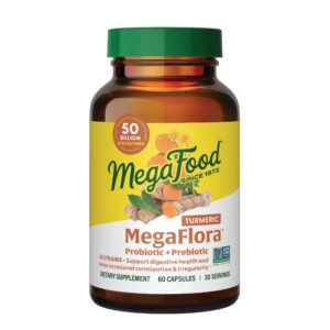 MegaFood MegaFlora suplemento probiótico para mujeres