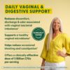 MegaFood suplemento para salud vaginal y digestiva femenina