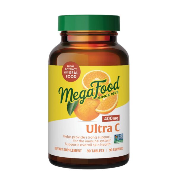 Version 1.0.0 MegaFood Ultra C 400mg envase suplemento vegano
