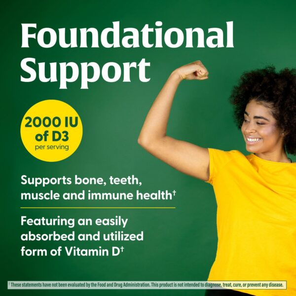 Etiqueta frontal MegaFood vitamina D3