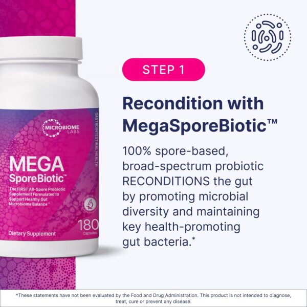 MegaMucosa suplemento para soporte mucosa intestinal Microbiome Labs