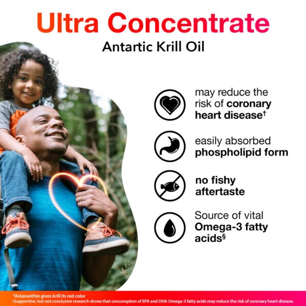 Version 1.0.0 Etiqueta frontal MegaRed Krill Oil 750 mg