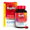 Botella de MegaRed Omega-3 Aceite de Pescado y Krill 500mg
