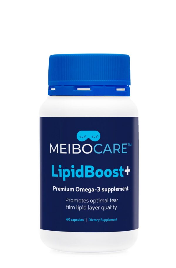 MEIBOCARE LipidBoost Omega-3 frasco frontal
