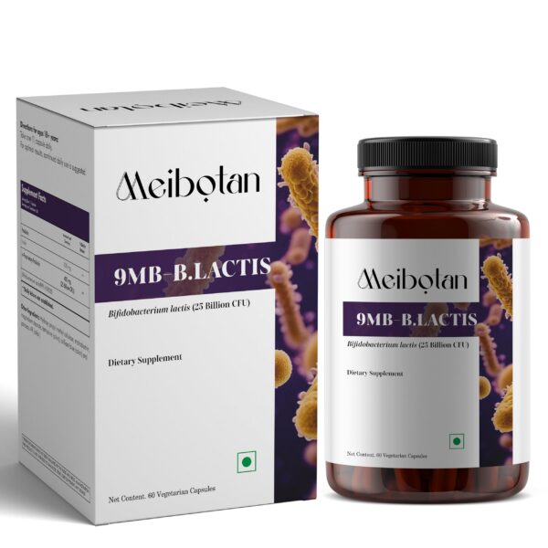 MEIBOTAN B-Longum probiótico 60 cápsulas para salud digestiva