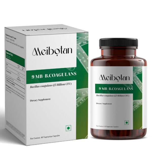 MEIBOTAN cápsulas probióticas Bacillus Coagulans para digestión saludable