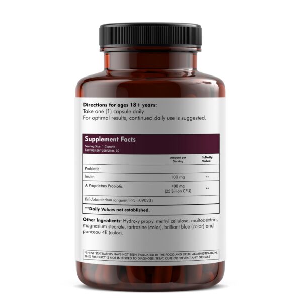 MEIBOTAN probiótico cápsulas lado envase