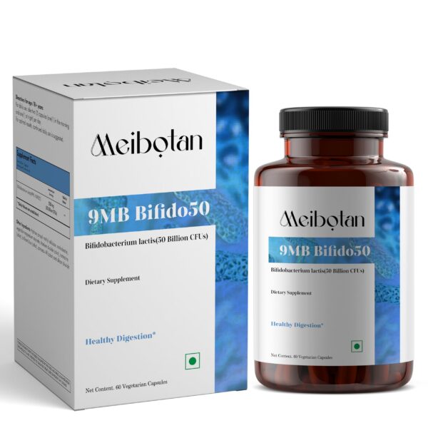 MEIBOTAN Probióticos Bifidobacterium Lactis frasco 50B UFC