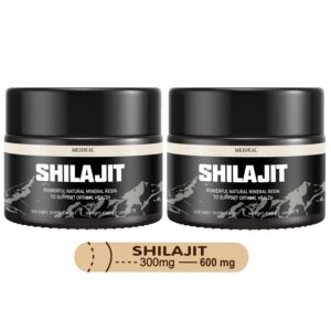 Version 1.0.0 Frasco de resina Shilajit orgánica Himalaya