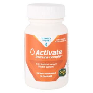 Version 1.0.0 Frente del frasco Melaleuca Activate Immune Complex capsulas