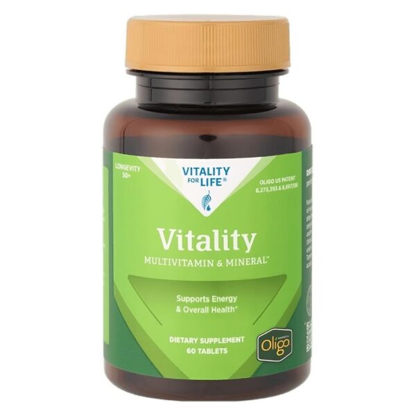 Frasco Melaleuca Vitality 60 tabletas