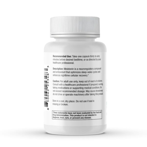 Melatonina cápsulas fáciles de tragar