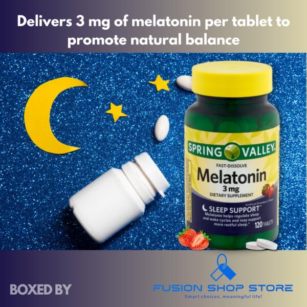 Melatonina 100% vegetariana para uso diario