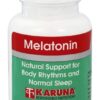 Melatonina 3 mg Karuna suplemento 60 cápsulas