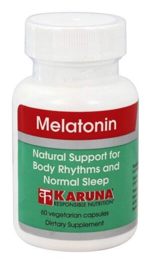 Melatonina 3 mg Karuna suplemento 60 cápsulas