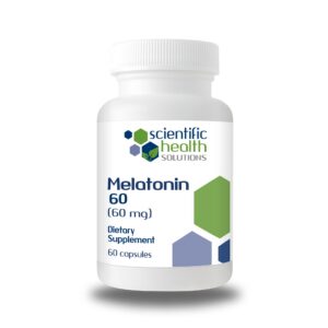 Melatonina 60mg Scientific Health Solutions cápsulas veganas