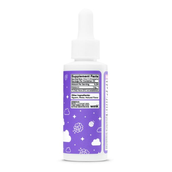 Melatonina líquida para bebés y niños Wink Well 2oz