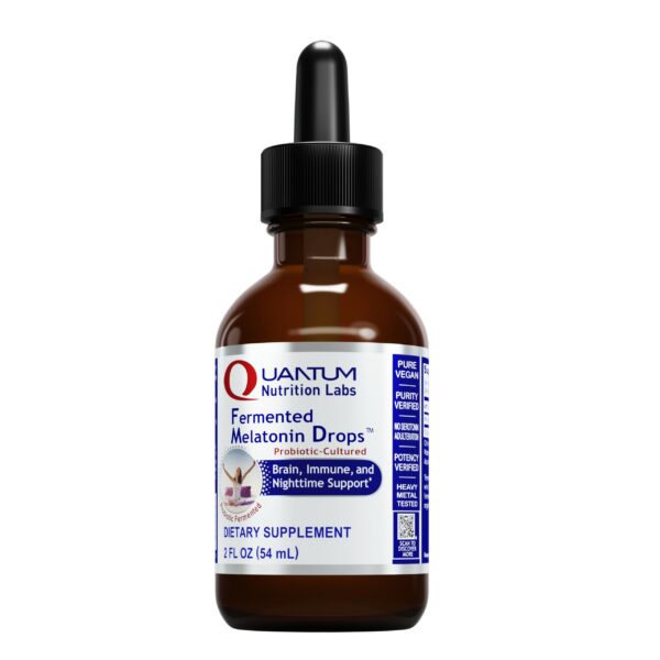 Melatonina líquida Quantum Nutrition frasco orgánica y vegana