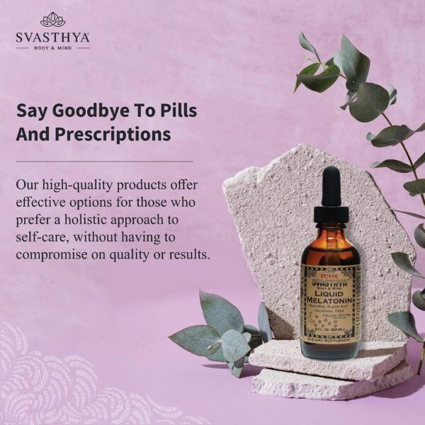 Melatonina líquida sin alcohol para regular ciclos de sueño saludables