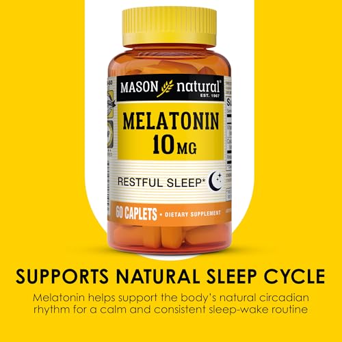 Melatonina natural MASON NATURAL paquete de 3 para sueño