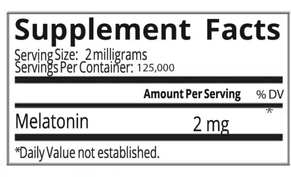 Version 1.0.0 Melatonina polvo natural para ayudar al sueño SIERRA LIFE