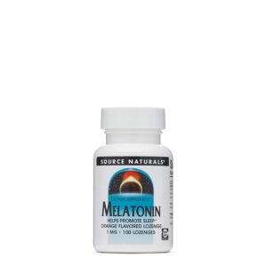 Version 1.0.0 Frente del envase Melatonina Source Naturals 1 mg