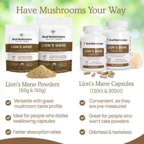 Golosinas inmunes para perros y gatos Real Mushrooms