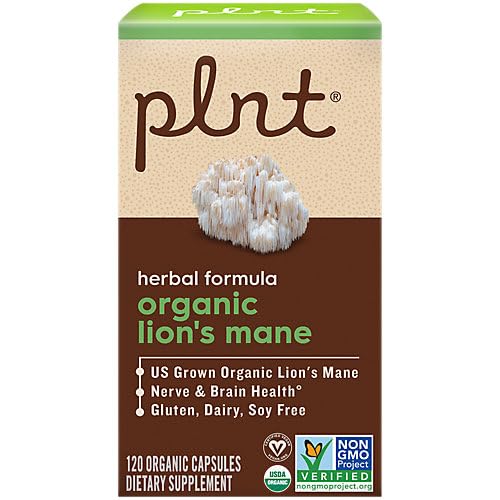 Melena de león plnt cápsulas orgánicas para nervios y cerebro