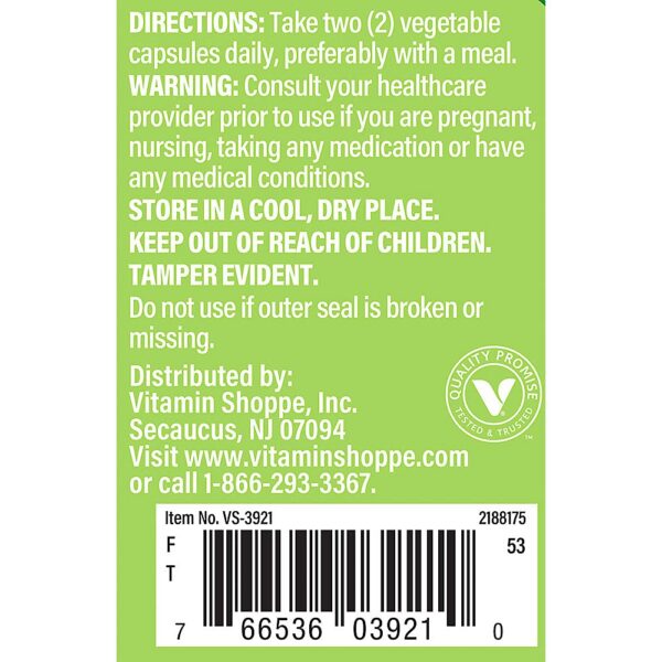 Version 1.0.0 Melena de león The Vitamin Shoppe 1000mg cápsulas