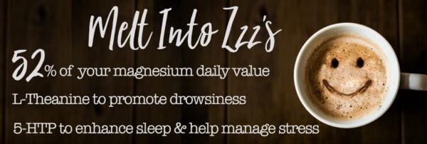 Melt Into Zzz fórmula natural para mejorar el sueño y relajación