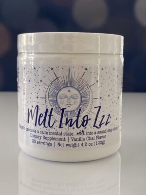 Version 1.0.0 Melt Into Zzz suplemento nutricional natural para dormir botella