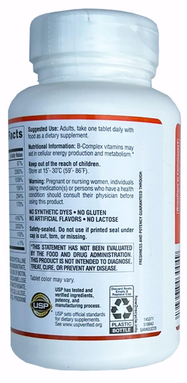 Frasco MEMBR MARK B-Complejo 300 unidades