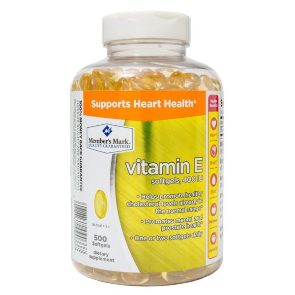 MEMBER´S MARK Vitamina E 400 UI Softgel
