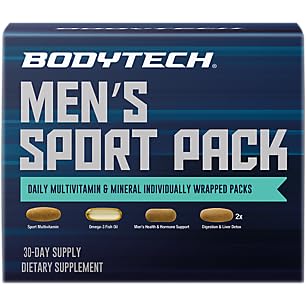 MenaTMs Sport Pack suplemento multivitamínico paquete individual