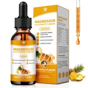 Menkru glicinato magnesio líquido botella