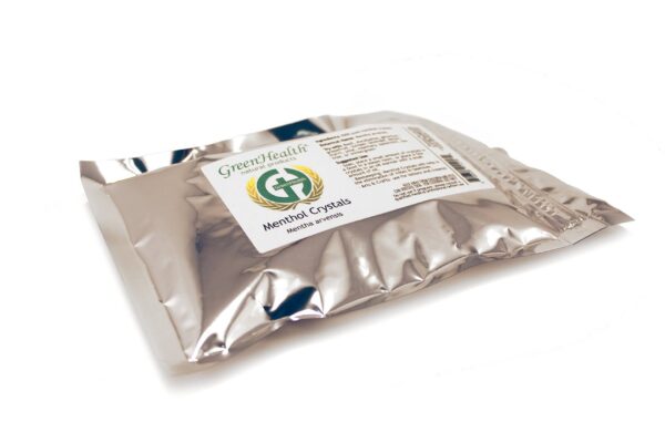 Cristales de mentol puros