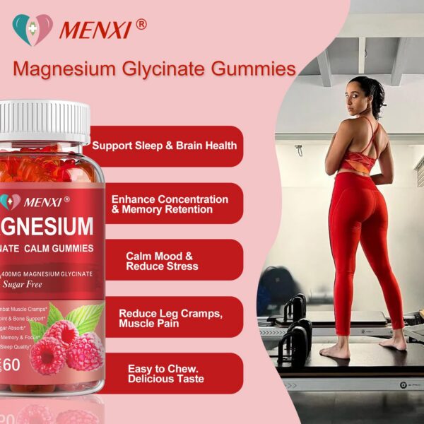 Gomitas magnesio frambuesa MENXI