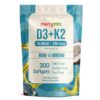 Frasco Merry Vita D3 K2 softgels
