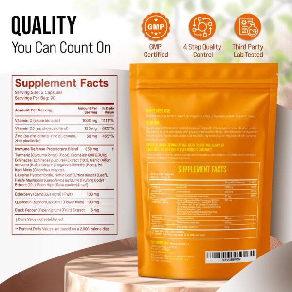 Frasco y etiqueta Merry Vita Liposomal C