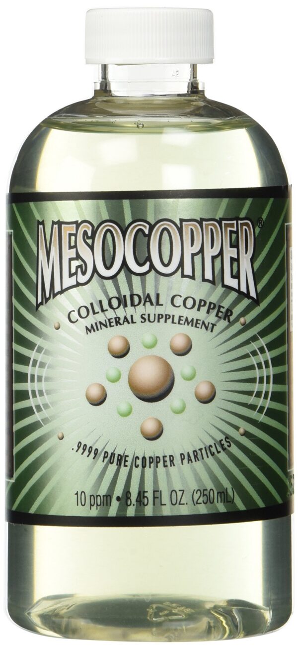 Frasco MesoCopper cobre coloidal 10 ppm