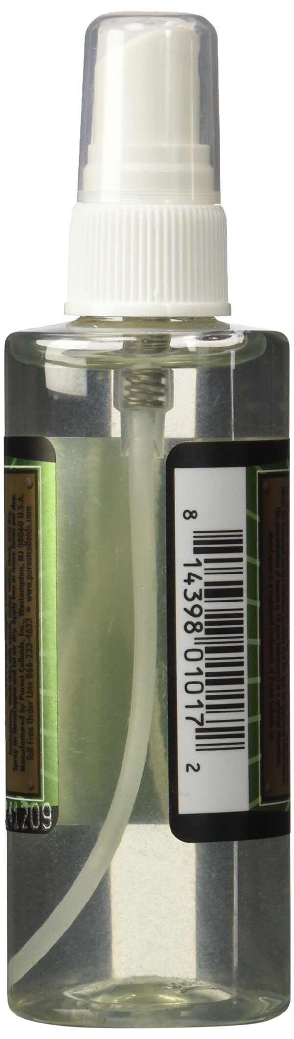 Version 1.0.0 Frasco con etiqueta MesoCopper